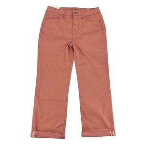 Santana Jeans | Women's Denim Capri Pants | Pink | Size 10